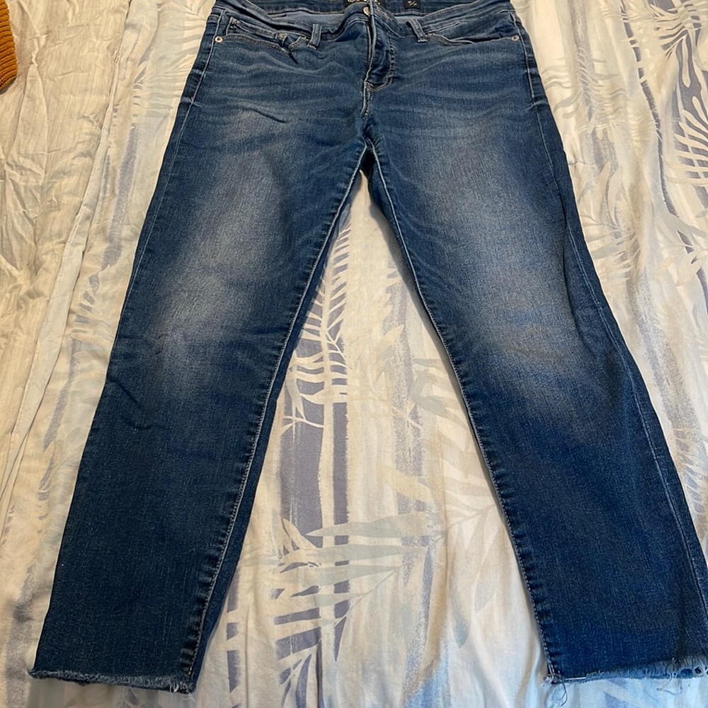 Lucky Brand Crop Skinny Jeans